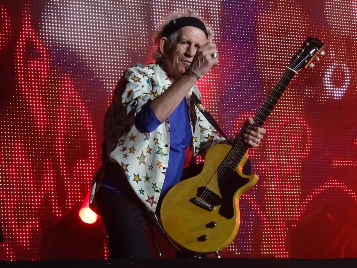 The Rolling Stones live in Bogota Colombia March 10, 2016